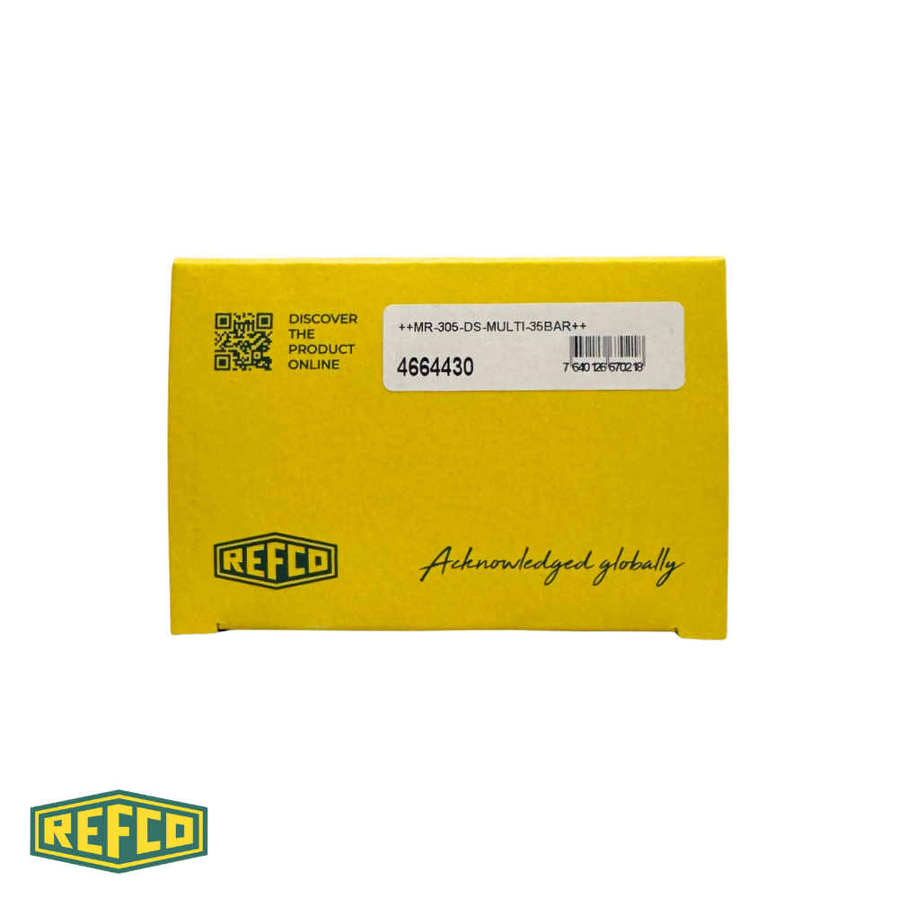 Pressure Gauge - Refco MR-305-DS-Multi-32Bar