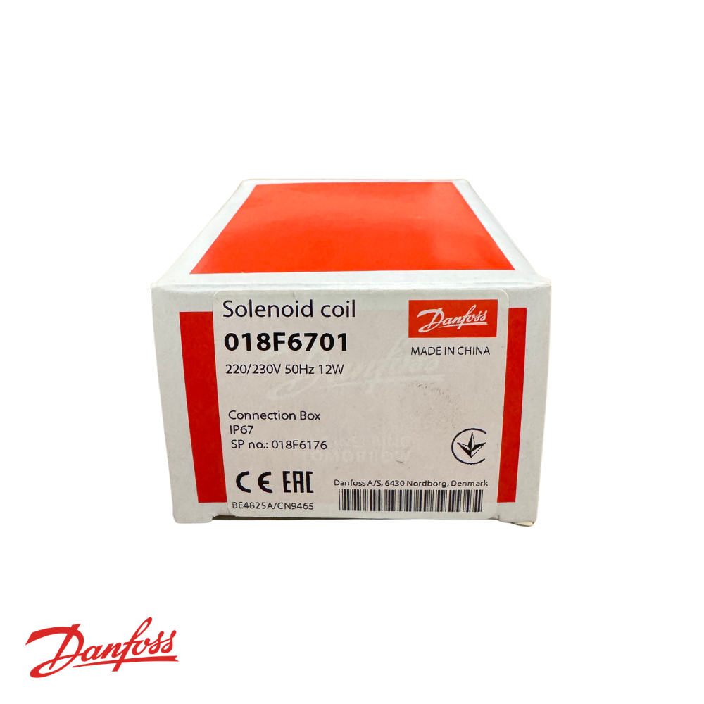 Solenoid Coil - Danfoss 018F6701