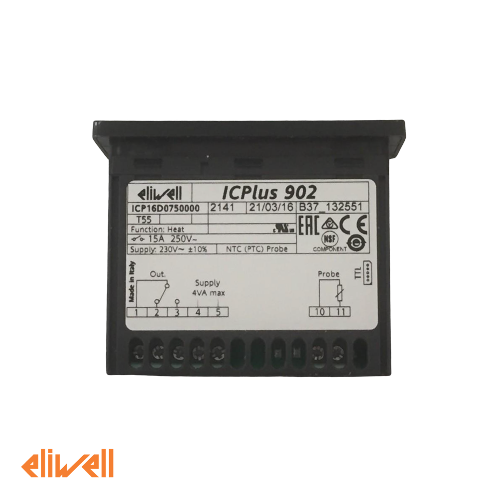 Digital Thermostat Controller - Eliwell IC Plus 902