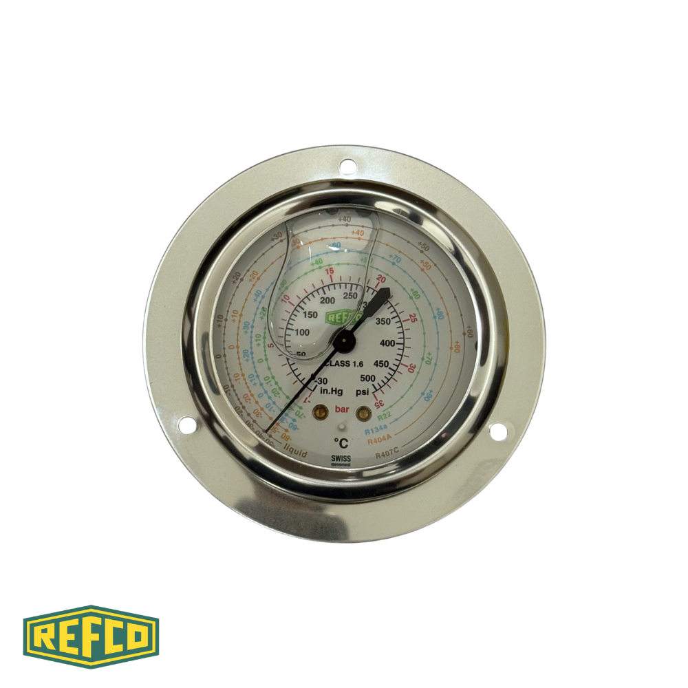 Pressure Gauge - Refco MR-305-DS-Multi-32Bar